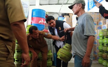 Satgas Pangan Polres Tanjungperak Pastikan Stok Bapokting Aman Jelang Ramadhan