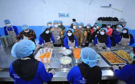 Kapolres Madiun Resmikan SPPG ke 2 dan 3 di Desa Sogo, Perkuat Program Gizi Cegah Stunting