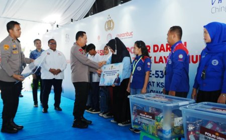 Hadiri HUT KSPSI ke-53, Kapolri Tegaskan Dukung Perjuangan Buruh 