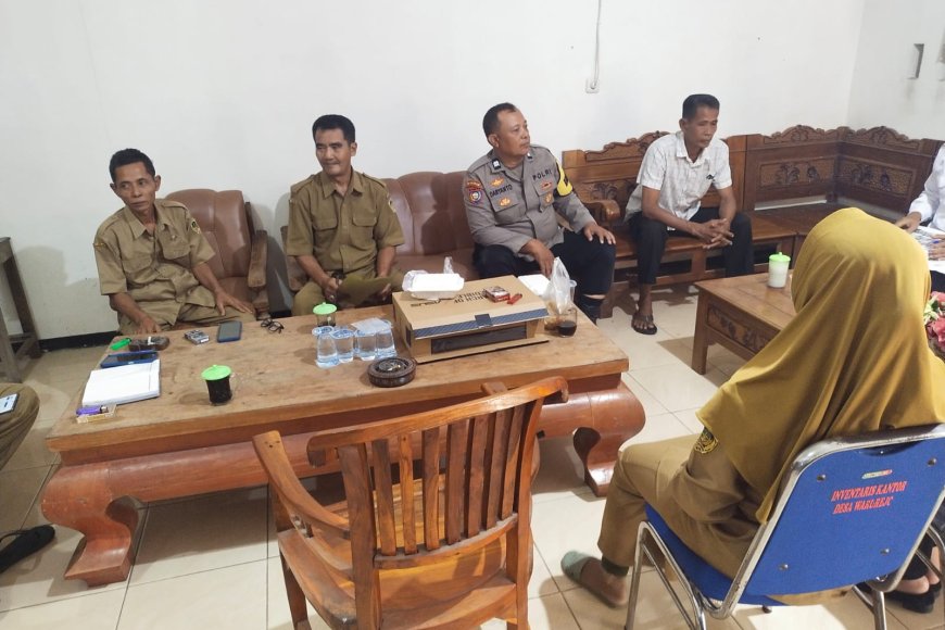 Dukung Ketahanan Pangan Nasional, Bhabinkamtibmas Warurejo Ajak Warga Manfaatkan Lahan Pekarangan