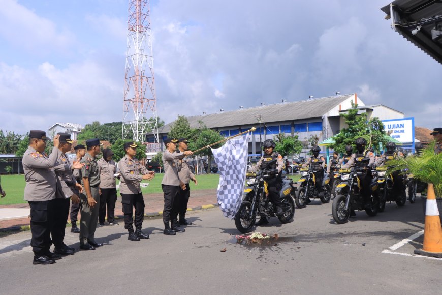 Kapolres Madiun Launching Patroli SIKAT Untuk Harkamtibmas Selama Bulan Suci Ramadhan