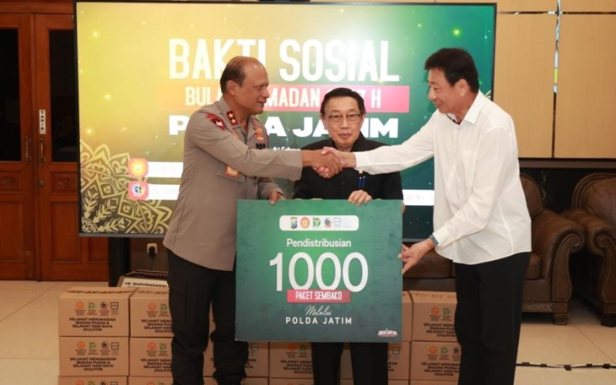 Polda Jatim Akan Salurkan 1.000 Paket Sembako dari Yayasan Bakti Persatuan di Momen Imlek dan Ramadan