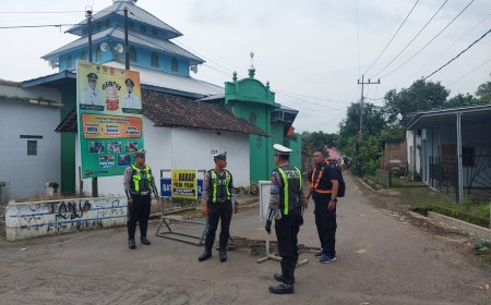 Polres Bondowoso Maksimalkan Pengaturan Lalu Lintas Pascaputusnya Jembatan Sukowiryo