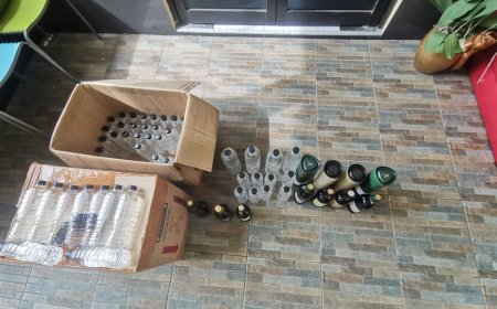 Polrestabes Surabaya Amankan Ratusan Liter Miras Ilegal di Lakarsantri