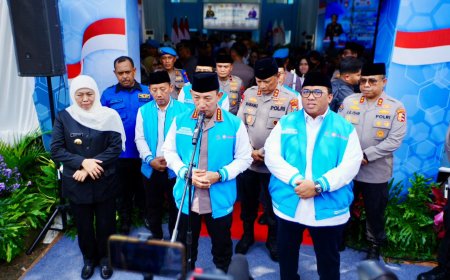 Silaturahmi Ramadhan Bareng KSPSI di Jatim, Kapolri Ajak Buruh Bersatu Dukung Upaya Perdamaian Presiden 