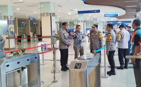 Jelang Mudik Lebaran, Polda Jatim Cek Kesiapan Pos Terpadu di Pelabuhan Tanjung Perak