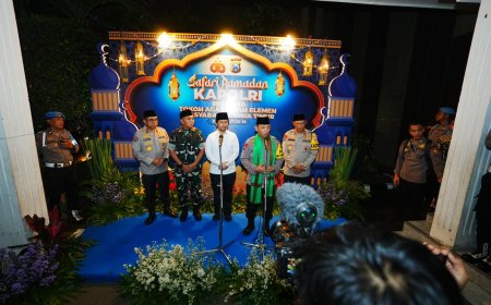 Safari Ramadhan di Jatim, Kapolri Ajak Seluruh Elemen Bersatu Jaga Kamtibmas-Dukung Program Presiden 