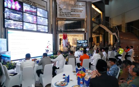Monitoring Malam Takbiran, Kapolri Pastikan Pengamanan Rangkaian Perayaan Idulfitri 