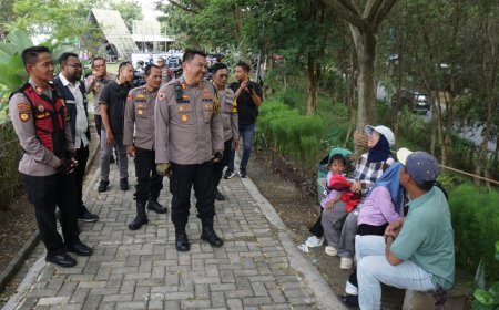 Komitmen Polres Mojokerto Kota Wujudkan Libur Lebaran Aman dan Nyaman bagi Masyarakat