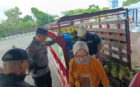 Polres Lumajang Bersama Forkopimda Sidak SPPBE, Cegah Kelangkaan Elpiji 3 Kg