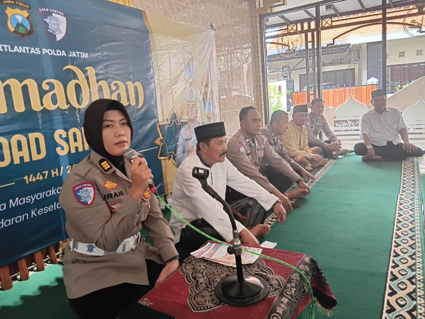 Ditlantas Polda Jatim Gelar Ramadhan Road Safety Wujudkan Mudik Aman Keluarga Bahagia