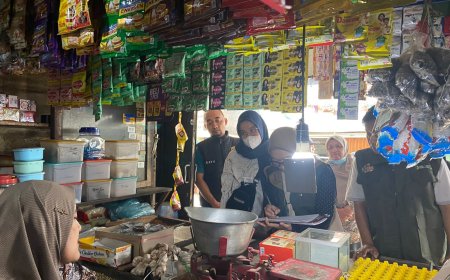 Polres Bondowoso Pantau Bapokting Jaga Stabilitas Harga Pascalebaran