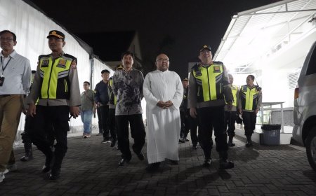 Kapolres Mojokerto Kota Cek Sejumlah Gereja Pastikan Rangkaian Ibadah Paskah Aman