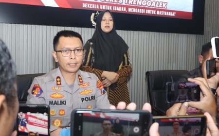 Polres Trenggalek Amankan Bandar Arisan Bodong,Tersangka Ditangkap di Timor Leste