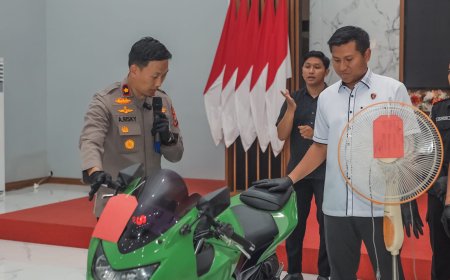Polres Blitar Amankan Residivis Pembobol Tiga Gedung Sekolah