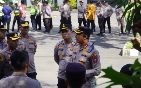 Polrestabes Surabaya Siapkan 22 Titik Kanalisasi Untuk Pelayanan  Pengamanan May Day 2026