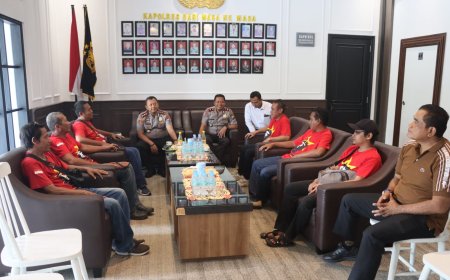 Jogo Jatim : Polres Madiun Kota Perkuat Sinergi dengan Serikat Buruh