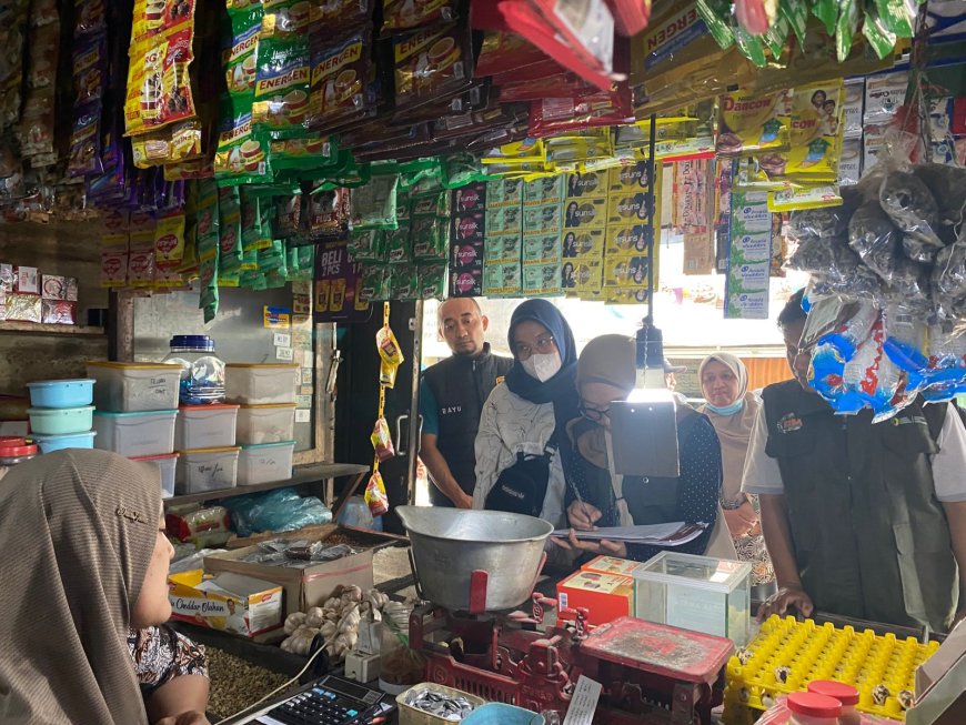 Polres Bondowoso Pantau Bapokting Jaga Stabilitas Harga Pascalebaran