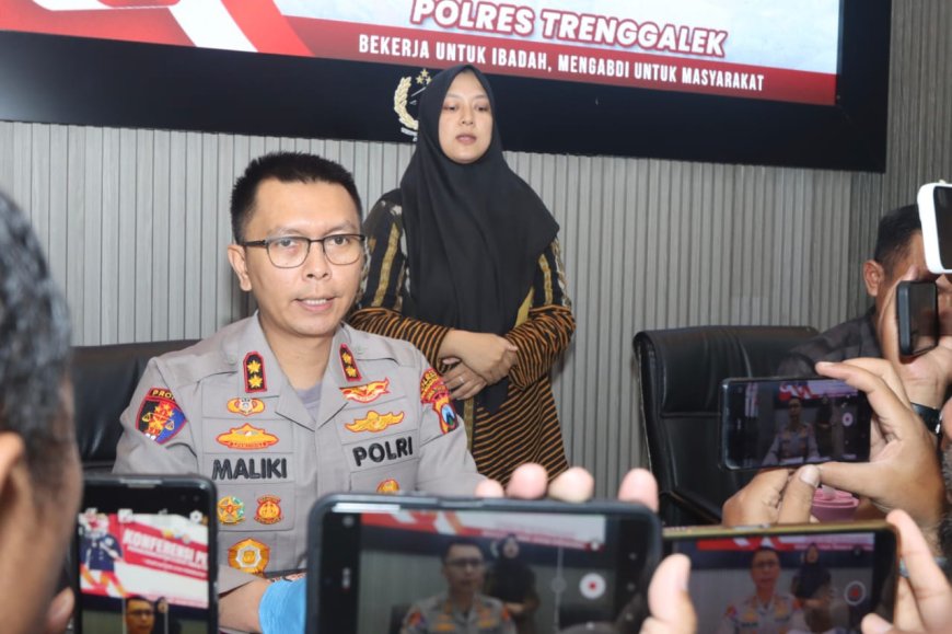 Polres Trenggalek Amankan Bandar Arisan Bodong,Tersangka Ditangkap di Timor Leste