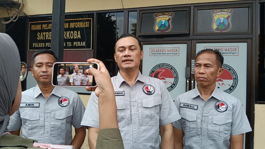 Polres Tanjungperak Ungkap Jaringan Pengedar Sabu, 4 Tersangka Diamankan di Surabaya